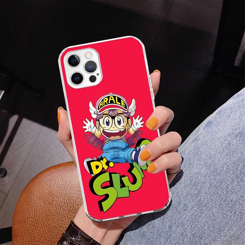 Arale Dr Slump Phone Case For iPhone 17 Air 16 Pro Max 16E 15 + 14 Plus 11 12 13 Mini 7 8 SE Gift Print Cover Fundas