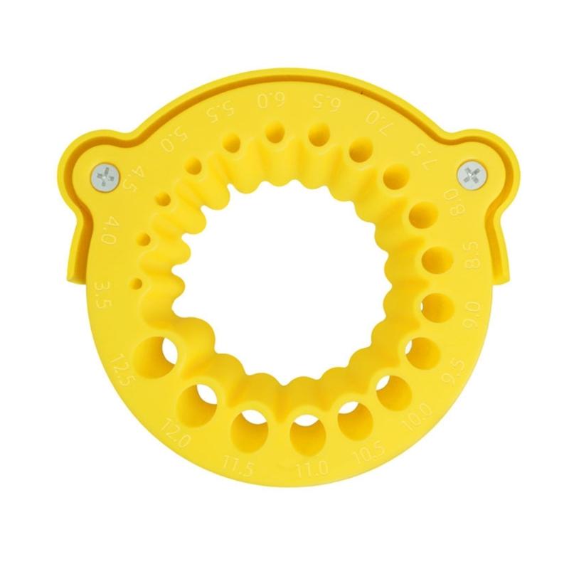 

Angled Grinder Drill Bit Sharpener Tool Quick Installation Compact Design For 3.5-12.5mm Bit Heavy Duty Construction 1