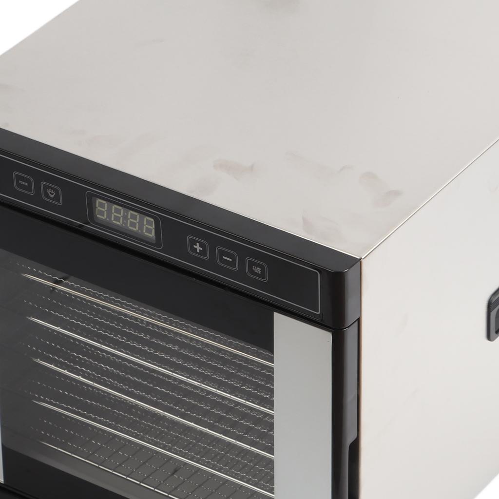 Food Dehydrator Hot Dryer 6 Trays Dryer Machine with Temperature Control for Jerky Fruit Meat Pet