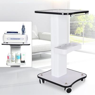 Max Load 40Kg Multifunctional Storage Rack Movable Desktop Handcart Beauty Salon Specialized Instrument Trolley 38*34*69cm