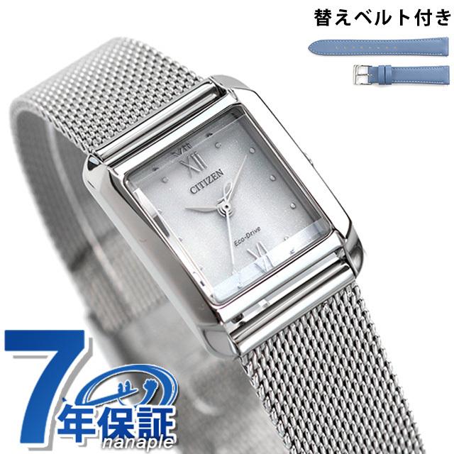 CITIZEN L Square Collection Square Shape Solar Watch L Eco-Drive EW5590-62A