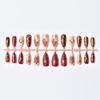 24/30PCS Red Series Bow Nail Decorations Horse Year Nail Art Jewelry  New Year Decorations