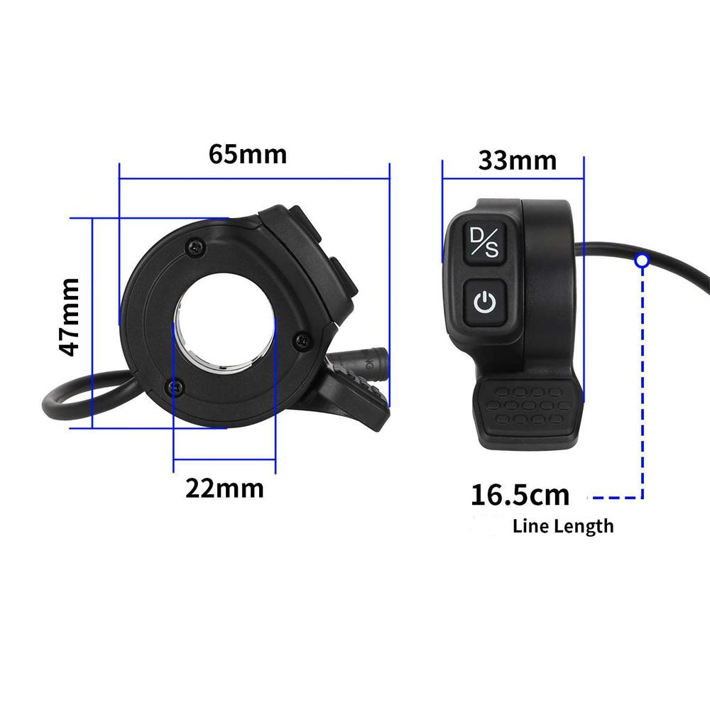 Thumb Throttle - For KUGOO KuKirin G2 Master Electric Scooter