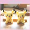 Fluffy And Lovable Pikachu Plushie Bag Charm Ultra-soft Short Pile Key Ornament