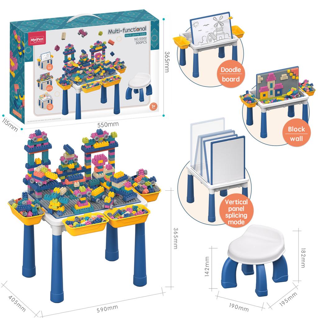 Kendin Yap Makaron Eğlenceli Parçacık Yapı Blokları Oyuncak Seti Ebeveyn-Çocuk Kız Montajlı Eğitici Oyuncaklar
