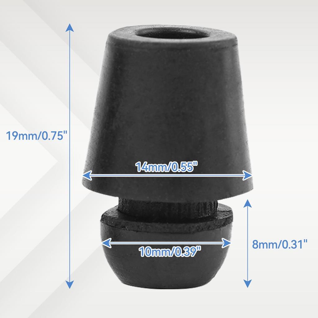 Univerzální 2ks Tlumiče Dveří Auta Nárazník Tlumicí Podložka Kryt Gumový Protiskluzový Nárazník Zarážka pro Hyundai Elantra Sonata Accent Ix35 IX45 Verna