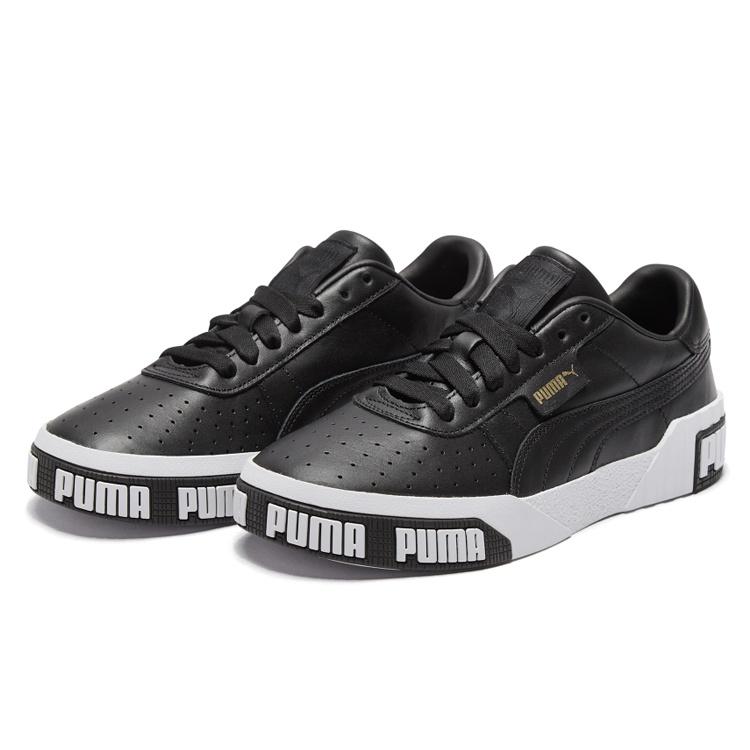 (WMNS) PUMA Cali Bold 'Black Metallic Gold' Women's 370811-03