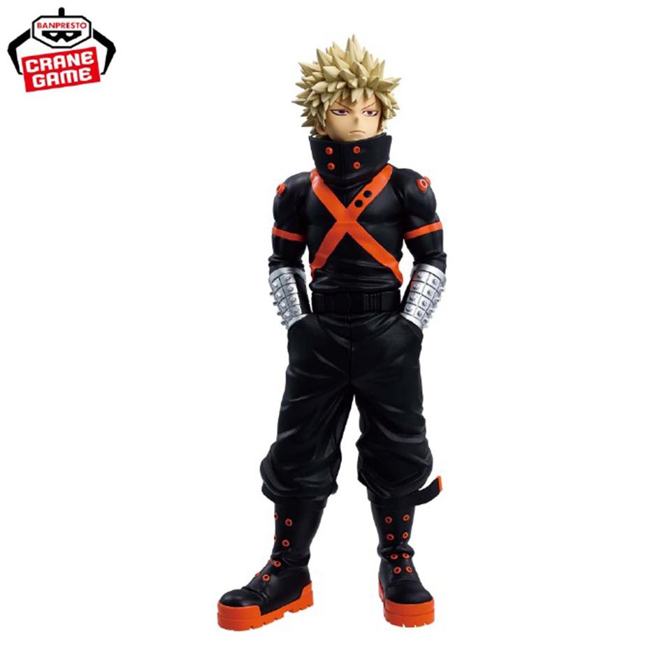 In Stock My Hero Academia Bakugou Katsuki BANPRESTO Original Action Figure Figurine Ornaments pop Holiday Gifts