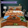 Grizzy Lemmings Bedding 1 Duvet Cover 2 Pillowcase Without Core Without Core Duvet Cover And Pillowcase Soft And Comfortable Bedding Set
