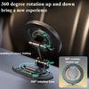 Dashboard Car Magnetic Cell Phone Holder 1040° Rotation Foldable GPS For All Magnetic Phone Magsafe iPhone 17 16 15 14 13 Stand