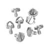 Adapter Screw Adapter Quick Release Silver Tripod Screw Camera Screw D-Ring Screw 1/4 Inch Screw