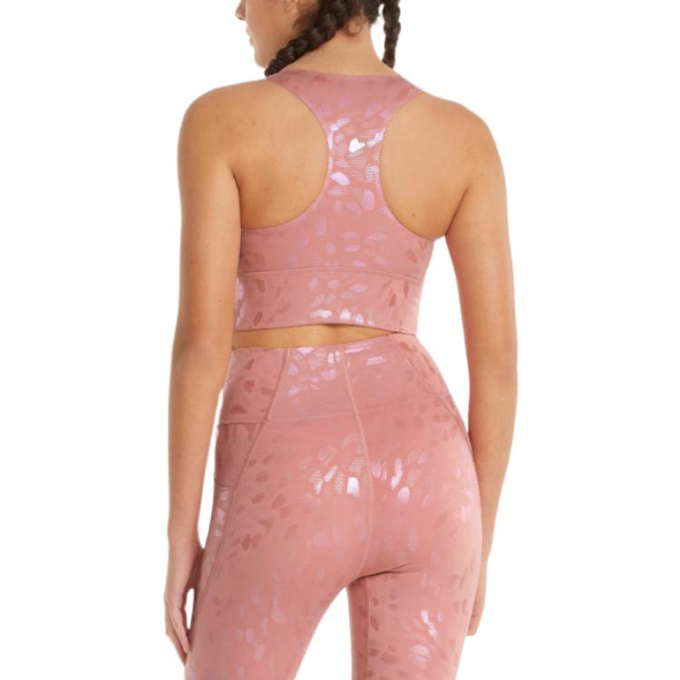 Puma Medium Support Running Training Sports Bra Women Underwear Rose-Pink 520939-24