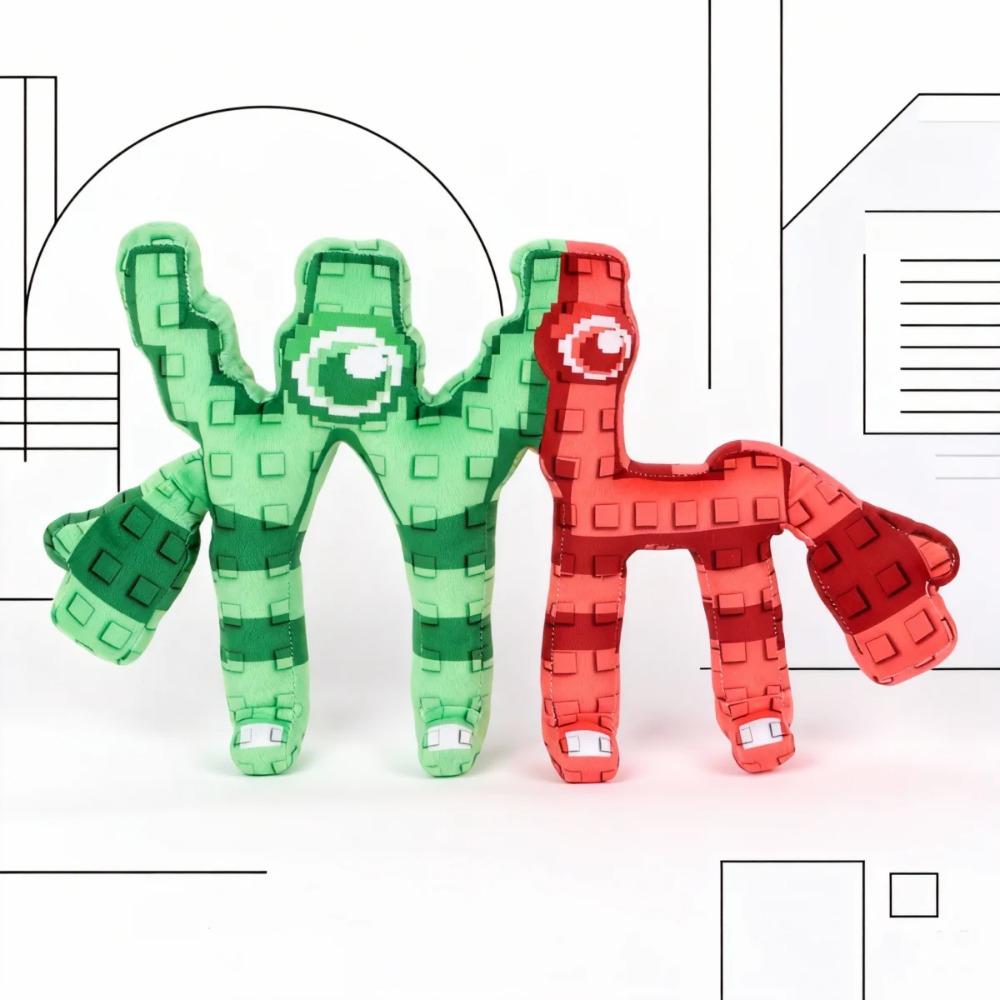 W o L Rubare un Giocattolo Peluche Arcobaleno Brainrot WL No. 77 Bambola Giocattolo Ripiena Gioco Periferiche per Fan di Giochi Bambini Natale 77 Decorazione Regalo