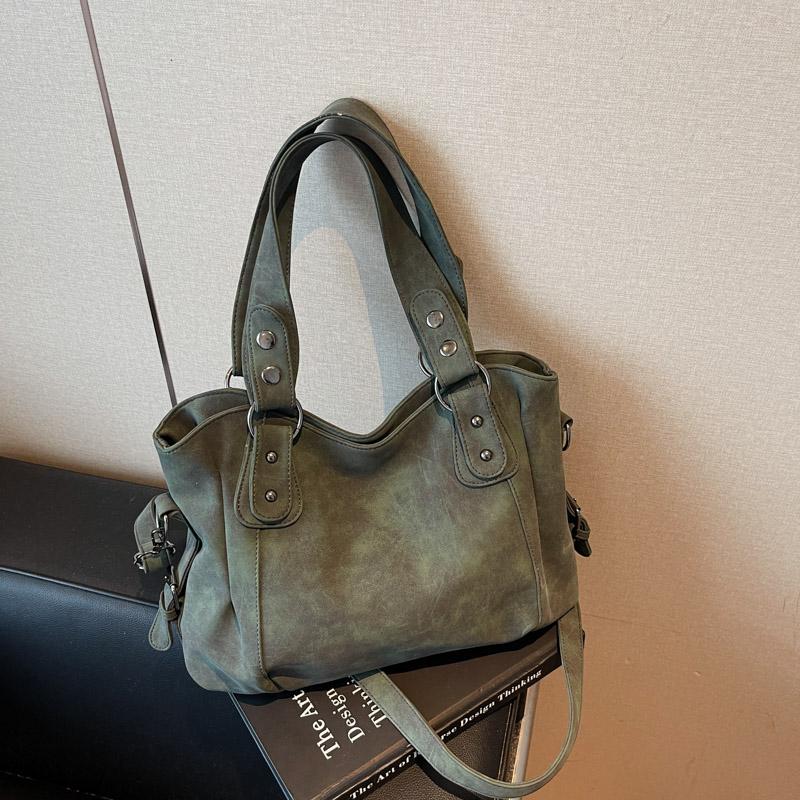 

Top Quality Faux Suede Leather Shoulder Hand Bags for Women Luxury Lazy Commuting Handbags Women Bags Deisgner Large Capacity