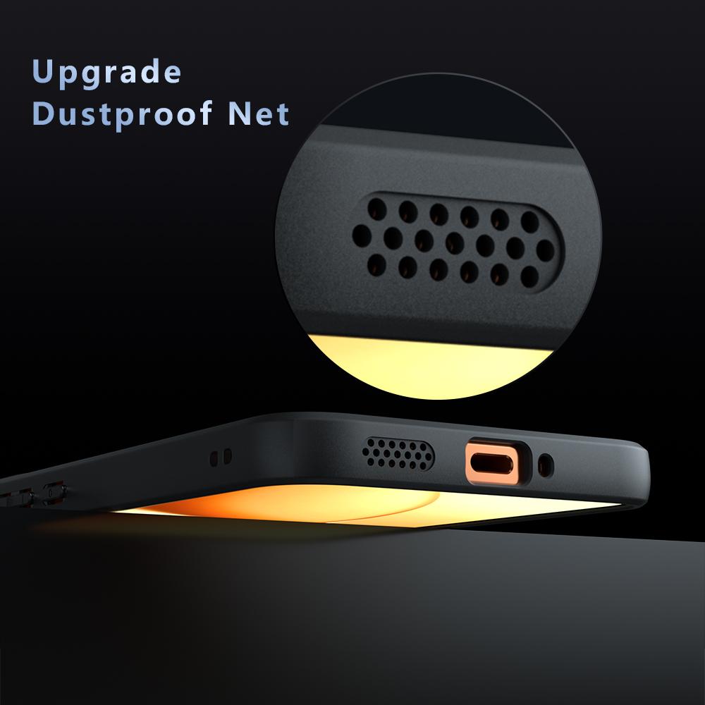 For Poco X8 Pro Max Case Skin Friendly Magnetic Matte Frosted Translucent Airbag Drop-proof Non-yellowing Anti-Fingerprint Cover