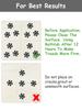 10pcs Snowflake Shape Anti-slip Shower Tread Sticker Cartoon Foor Stickers Bathtub Anti Skid Tape Bathroom Kid's Anti Slip Mat