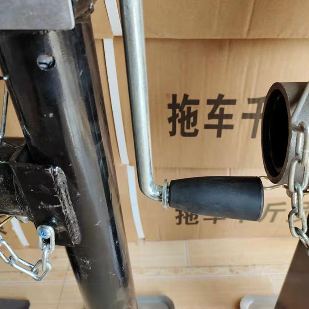 400Kg Hand Operated Trailer Jack Trailer Parking Leg Semi Trailer Leg Yacht Platform Bracket Square Tube