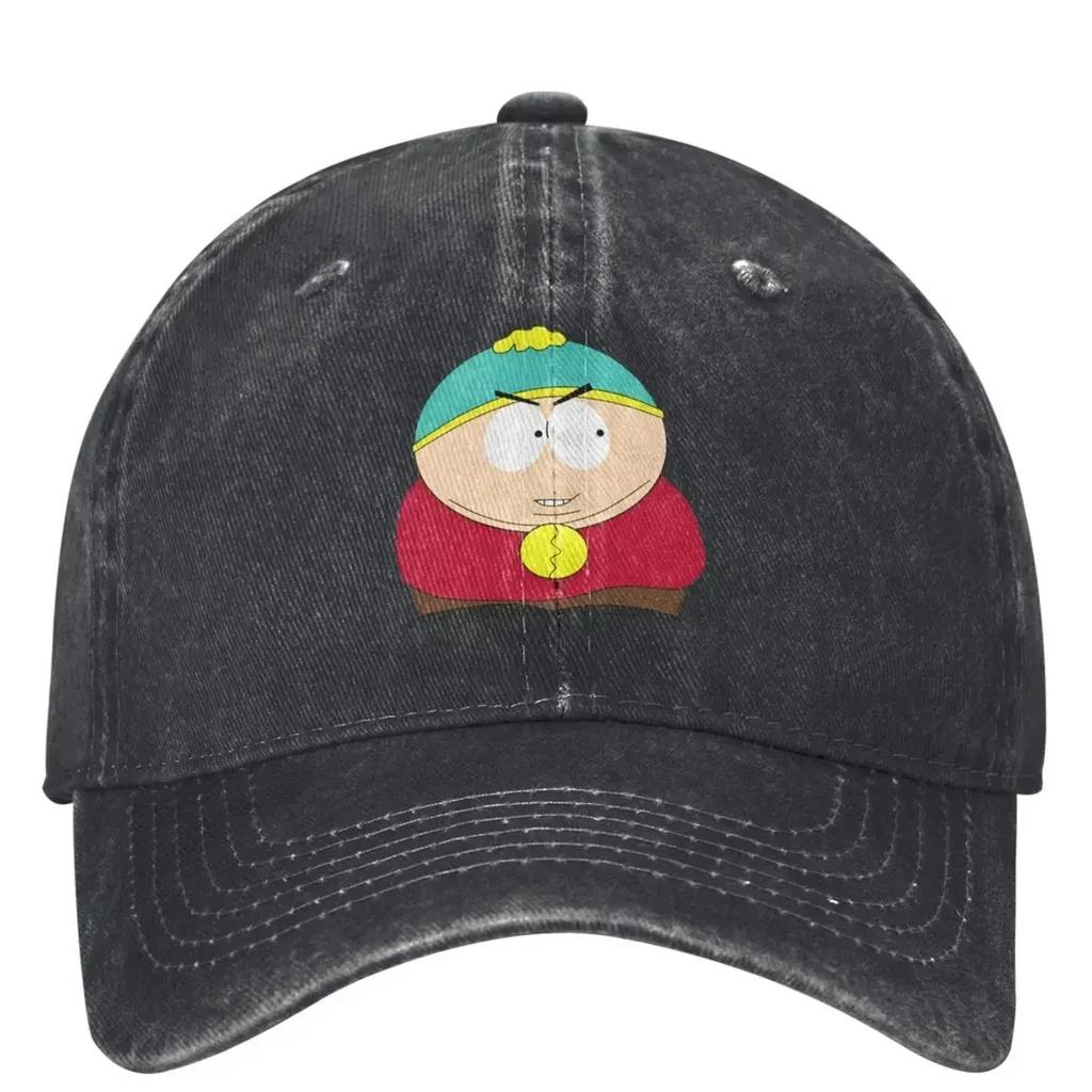 Eric CartUnisex Baseball Cap Souths Cartoon Parks Casual Unisex Teens Hip Hop Hats Sunscreen Running Hippie Snapback Cap
