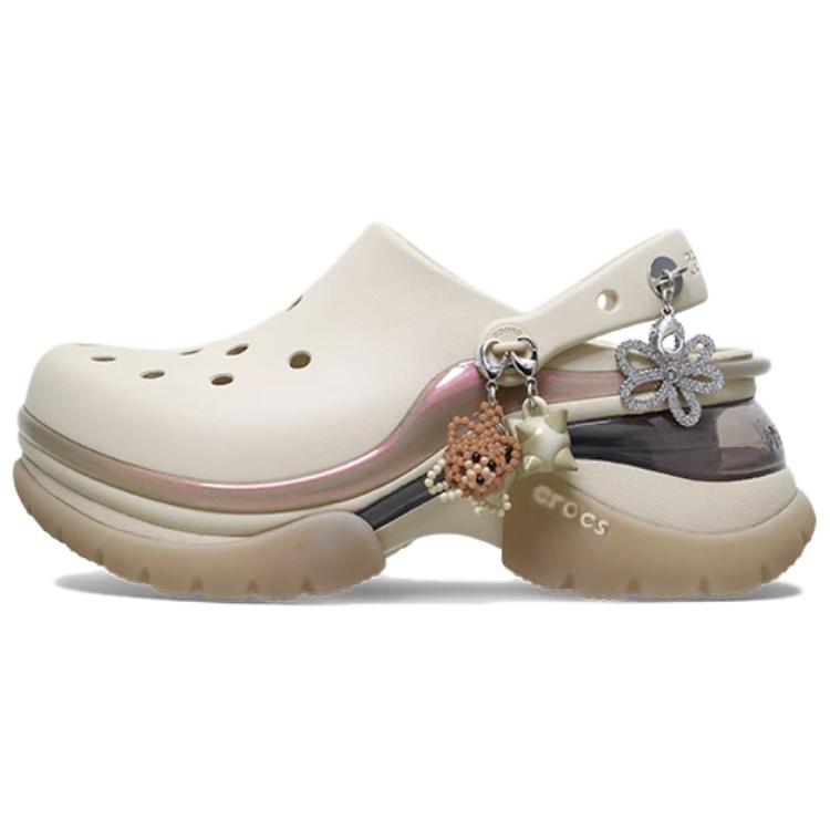 Crocs Clog Bae Comfortable Simple Clogs Women clogs Sweet-Wine-Brown 213218-2NM 36-37