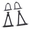 7inch Front Suspension Upper Lower Swing Arm Kit Reduce Vibration Noise High Strength Metal for Go Kart Quad Bike