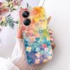 For Realme 10 Pro Case Soft Silicone TPU Protective Bow flower Phone Case For Realme 10Pro+ transparent Realme10 4G Cover Coque