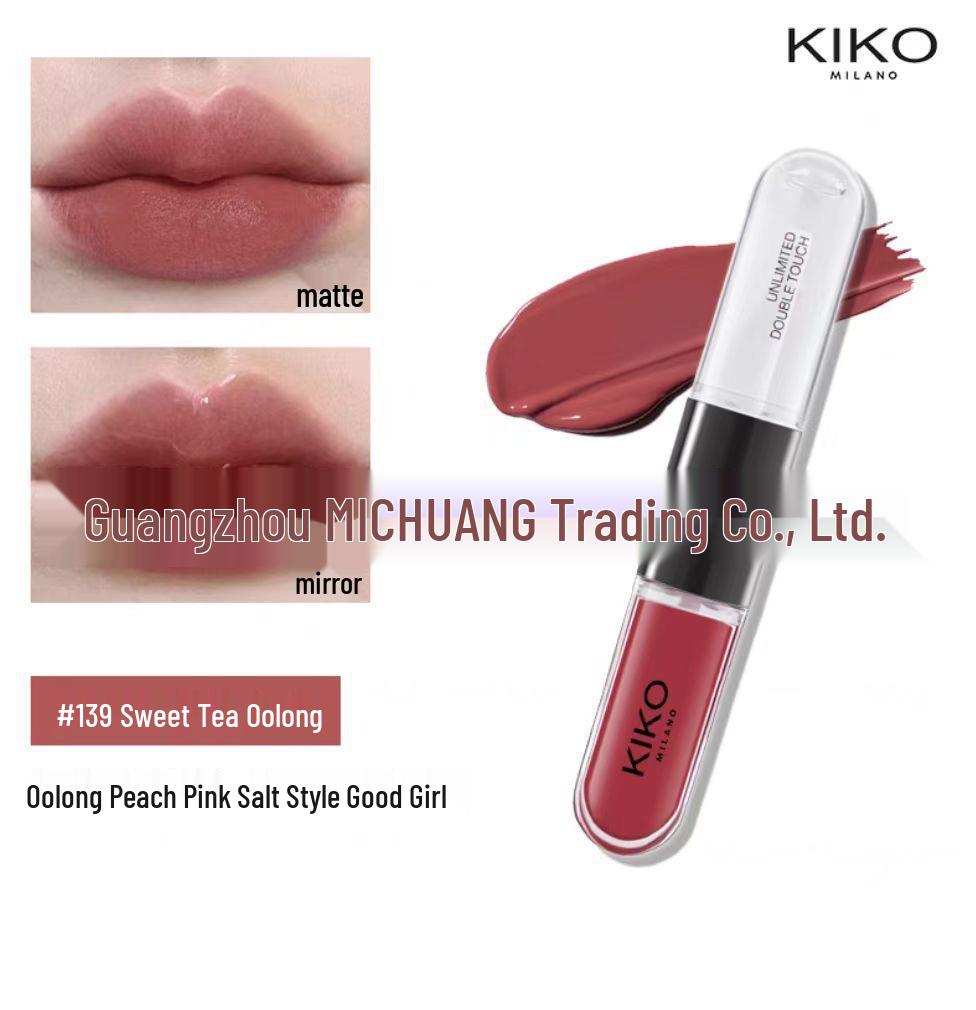 KIO 3D Lip Gloss: Single-Head 17 Lip Glaze, 19 Tint, High-Quality Watery Shine Lipstick