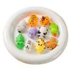 10/20/30 Pack Kawaii Animal Mochi Squishy Toys Stress Relief Balls Quick Rebound Sensory Squeeze Fidget Toy For Kids Party Favor