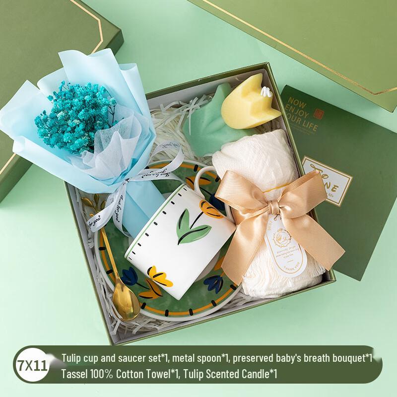 Creative Souvenir Gift Set with Mug & Candle 7X11