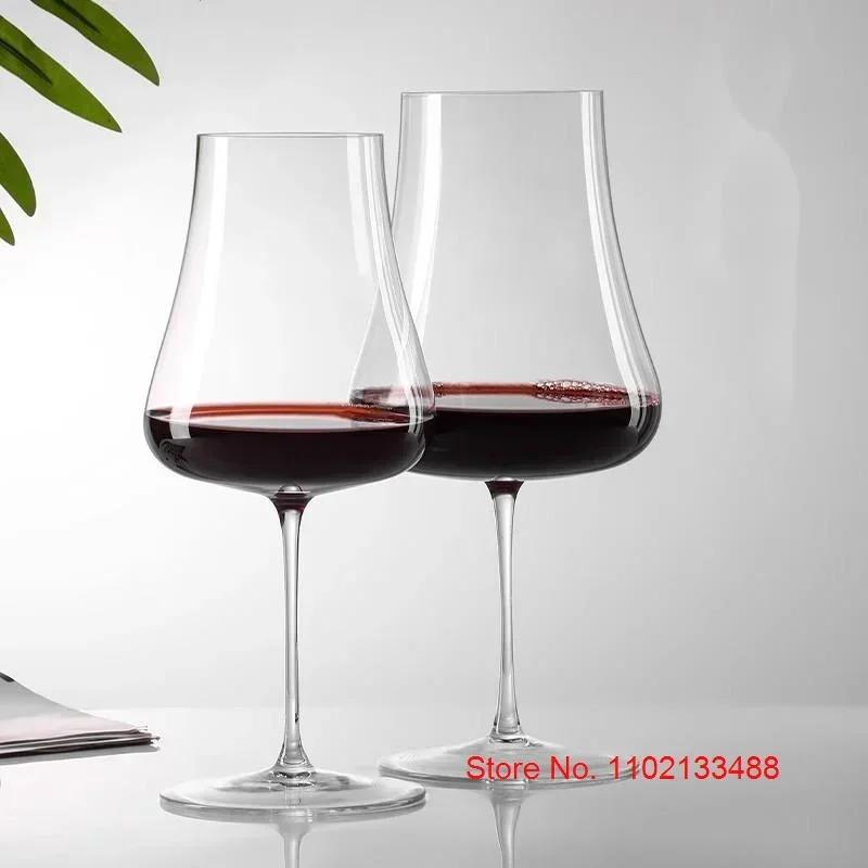 Ultrathin Crystal Wine Glasses Party Stemware Universal Wineglass Volcano Grand Cru Bordeaux Goblet Champagne Cup