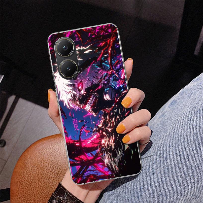 G-Ghoul Tokyo Kaneki Ken Phone Case For Xiaomi Poco X7 X6 X5 Pro F7 Ultra Redmi 15C 15 13C 13 12C 12 10 10A 10C 9 9A 9C 9T Cover