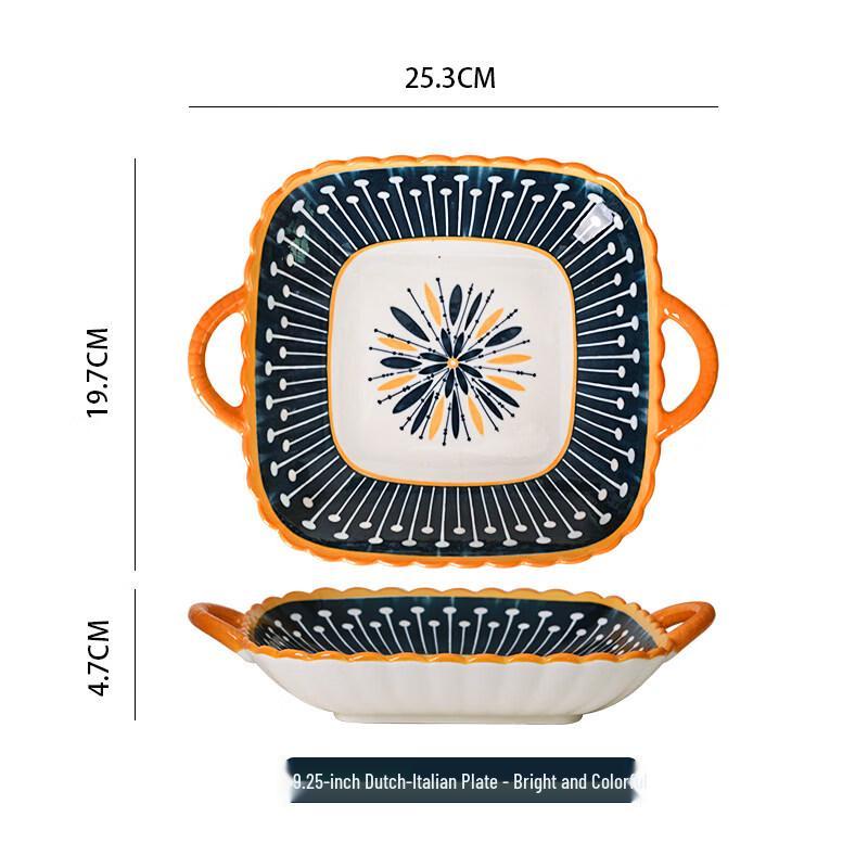 Jingbaodi Colorful Ceramic Tableware Set