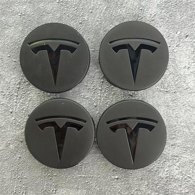 4 PIEZAS 56 MM Emblema GR Sport Tapa Central de Rueda Cubierta para Llantas de Coche Tapas de Rueda Modelo 3 Y X S