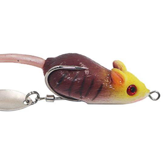 Lure Realistic Vivid Rubber Freshwater Saltwater Bait for Snakehead
