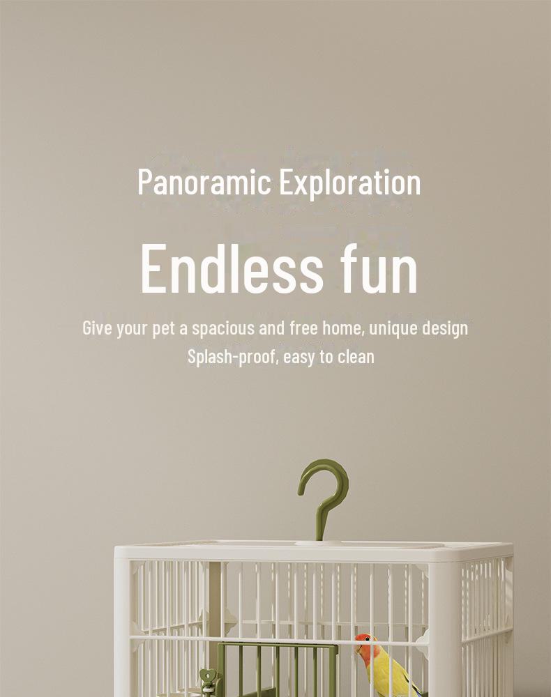 Large Outdoor Portable Parrot Villa Cage – Spacious, Breathable, and Ideal for Pet Bird Outings