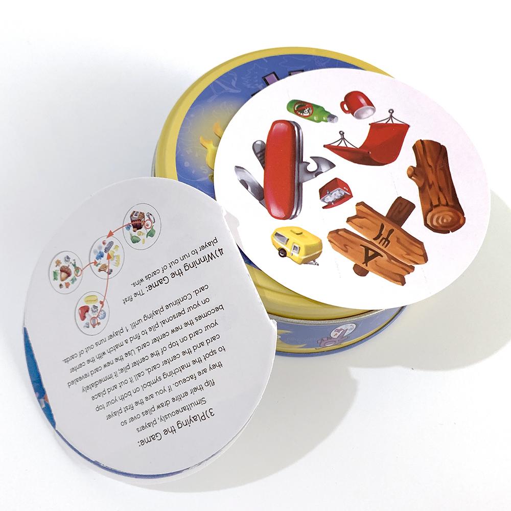 

Card Game Toy Iron Box Family Funny Entertainment Party Holidays Camping Game Tools ,Christmas and Halloween Gifts