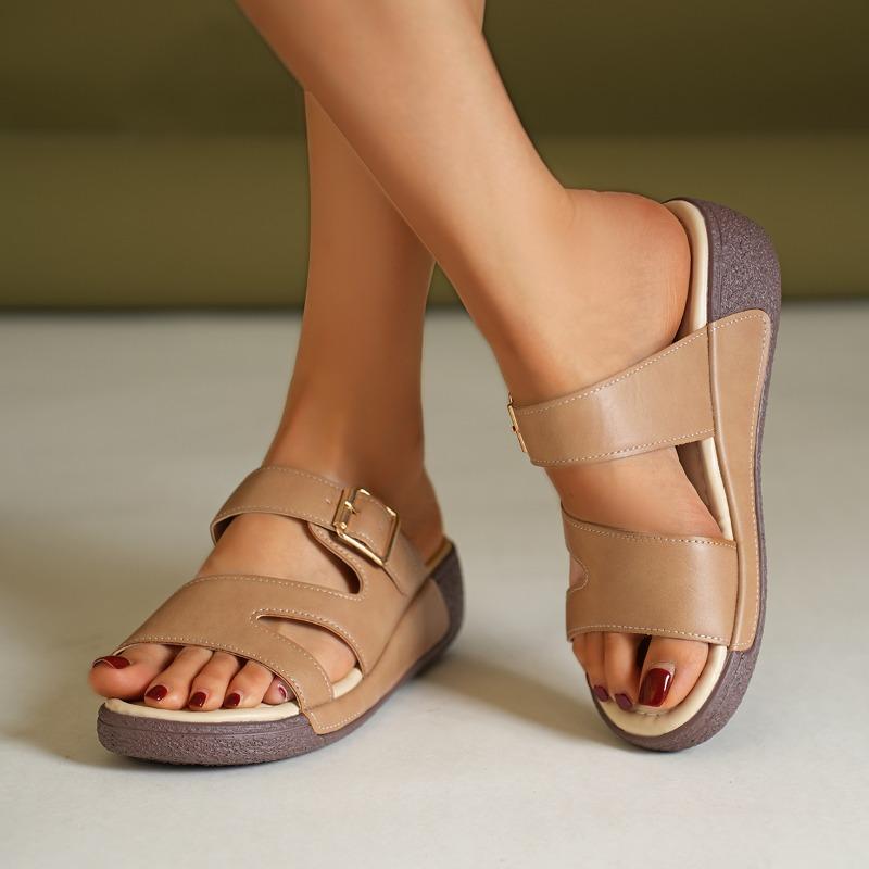 Designer Sandals New Style Popular Casual Half Women Slippers Outdoor Flats Plus Size Quality Shoes for Woman Platform Slippers