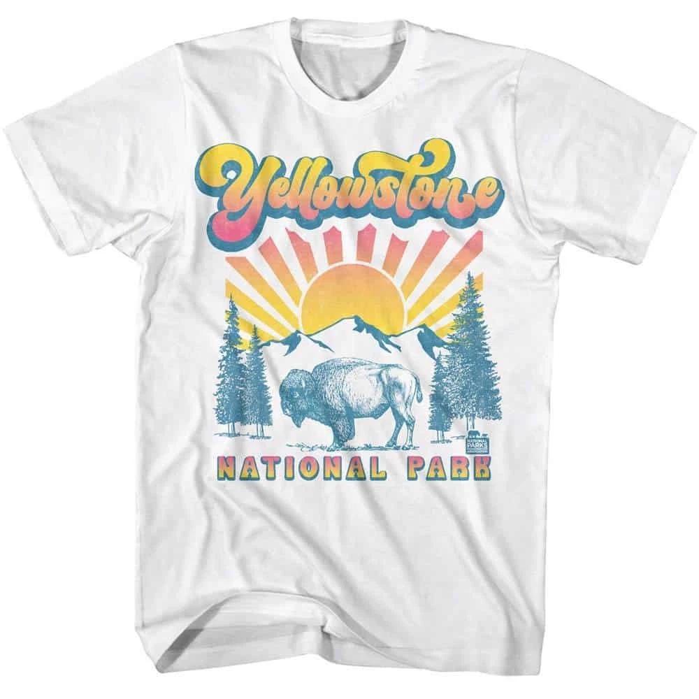 

Yellowstone Pastel Sunset Men s T Shirt S