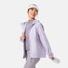 Li Ning Color Block Water Resistant Warm Windbreaker Women Outerwear Sea-Salt-Purple AFDU562-7
