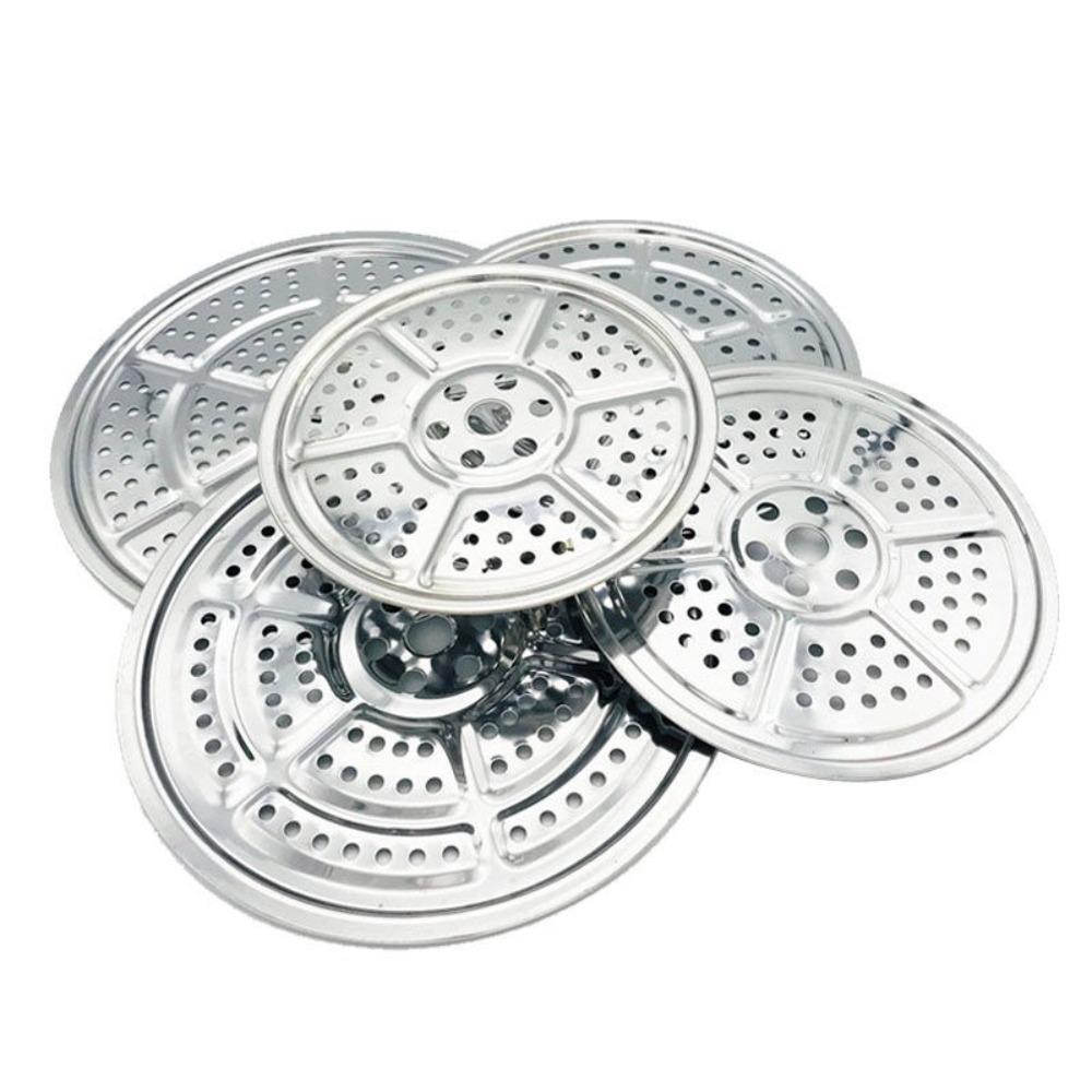 Runder Dämpfeinsatz Edelstahl Dampfplatte Multifunktionales Dämpfregal Brot