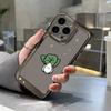Cute niche cabbage is suitable for iPhone17promax space phone case Apple 16 transparent 15/14 generation