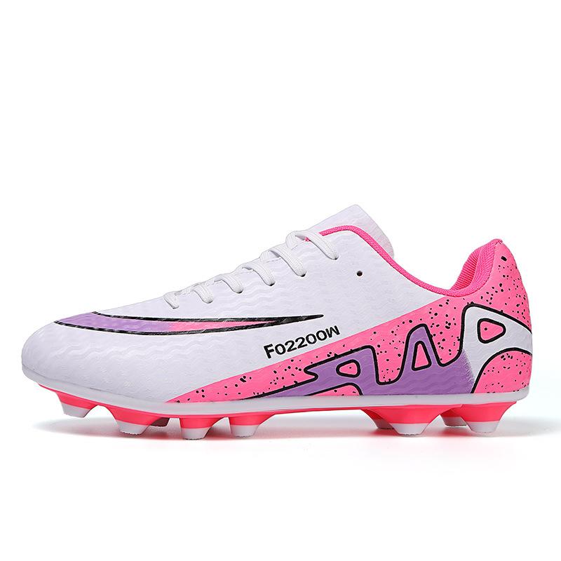 New Football Shoes Men'S Low-Top Ag Long Nails Women'S Broken Nails Youth Grass Game Training Professional Football Shoes