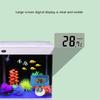 Submersible Aquariums Thermometers with Suction Cup Clear Digital Display Fishtanks Water Temperature Monitoring Device
