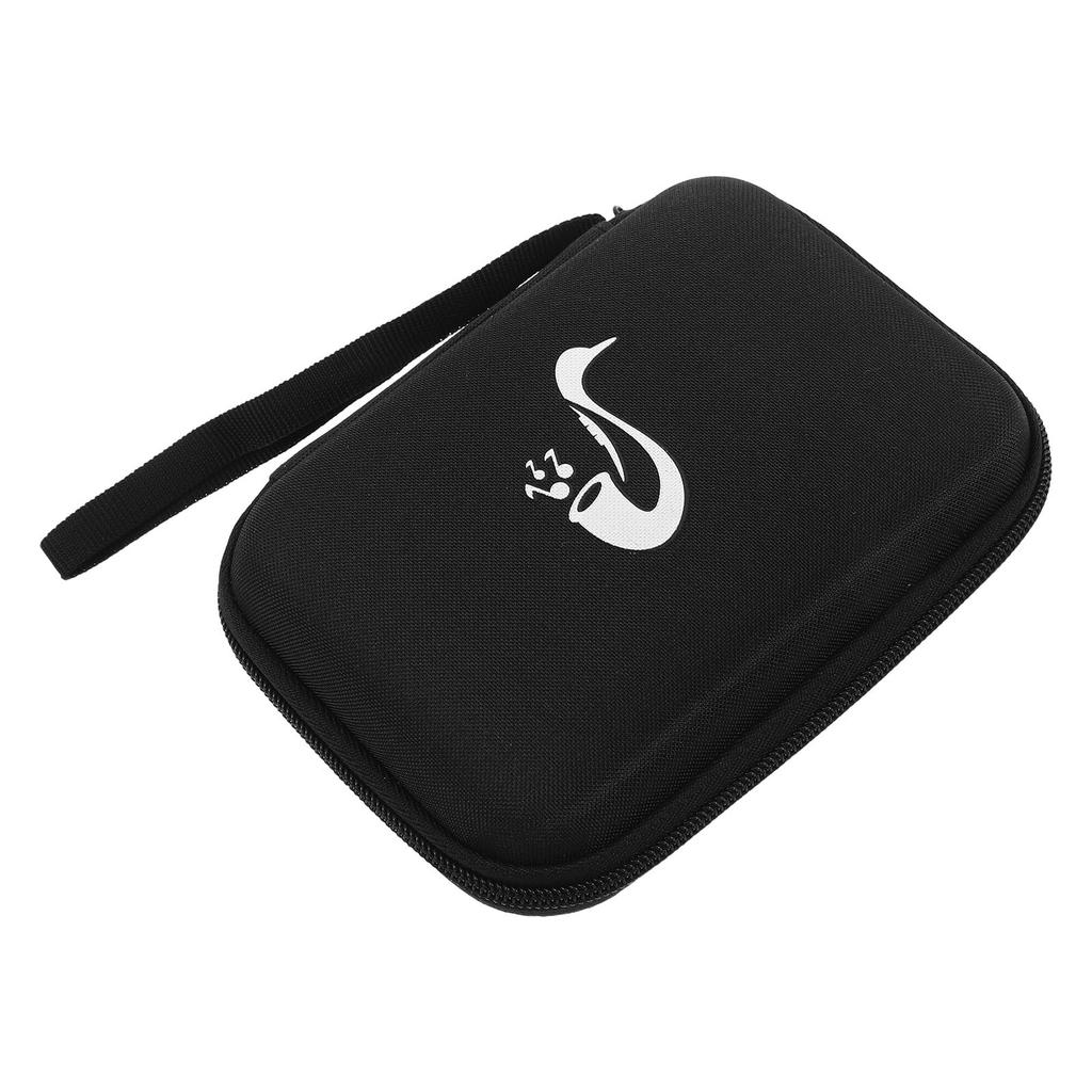 RUNROTOO Saxophone Reed Case: Reed Storage Holder for Tenor Saxophone, Alto Saxophone, and Bass Clarinet - Waterproof Case, Holds 15 Reeds - Portable