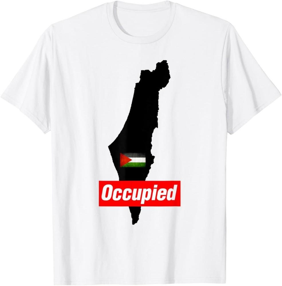 Palestine Occupied Free Gaza Unisex T-Shirt XL