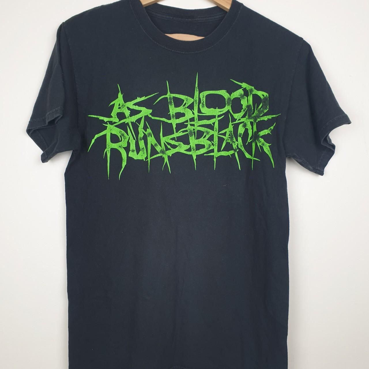 As Blood Runs Black Band Black Cotton Size S-5XL T Shirt Adults S