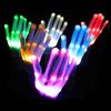 Finger Led Electro Flashing Gloves Light Up Christmas Dance Rave Party Fun