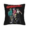 Gorillaz Pillowcase Accessories Printing Cushion Cover  Pillow Covers Car Decor Zipper Multi Size