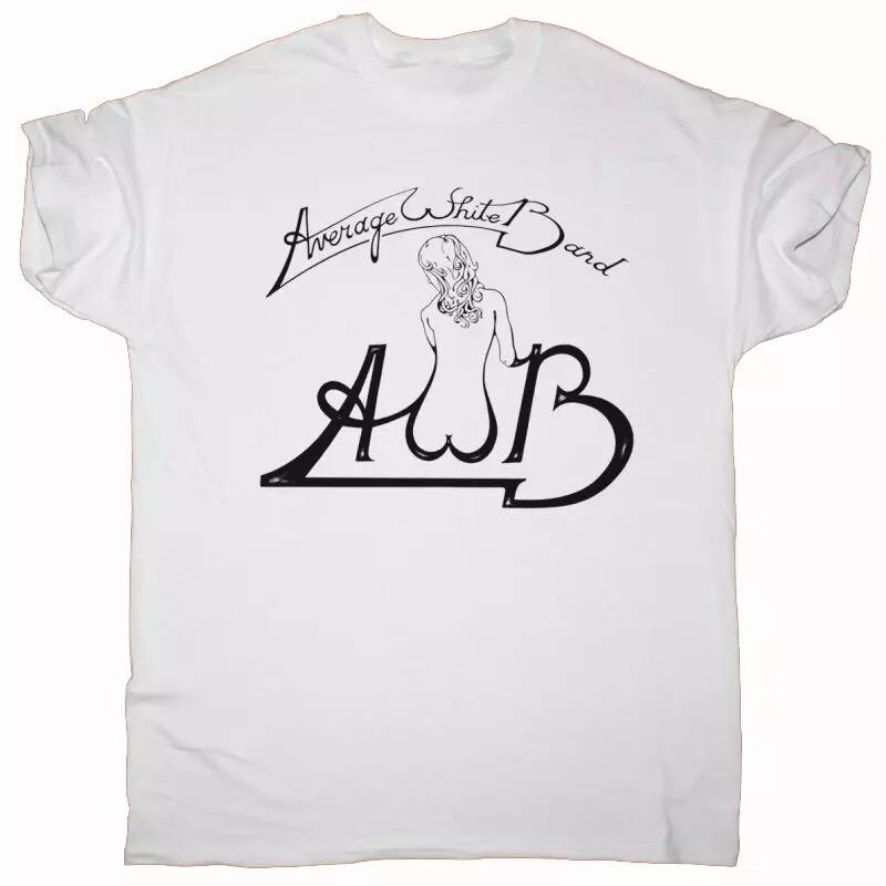 New AVERAGE WHITE BAND AWB 1974 Band White All Size For Fan Shirt Unisex T-Shirt S