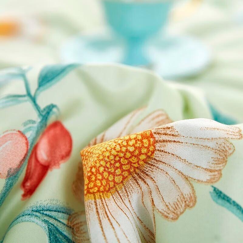 Tangna Tencel Cotton Summer Quilt - Breeze Leaf Design