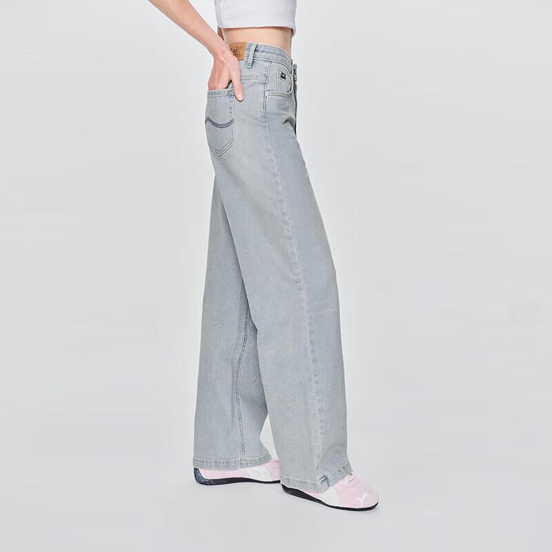 Lee 428 Women's High-Waist Straight-Leg Jeans